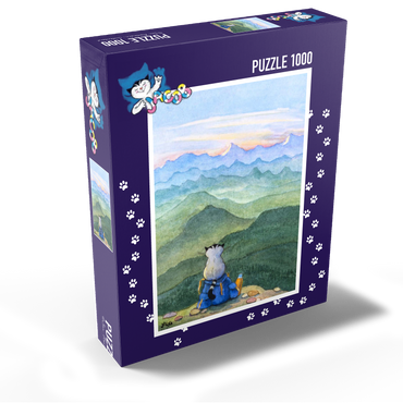 Jacob the cat - Nothing is impossible! 1000 Jigsaw Puzzle box view1