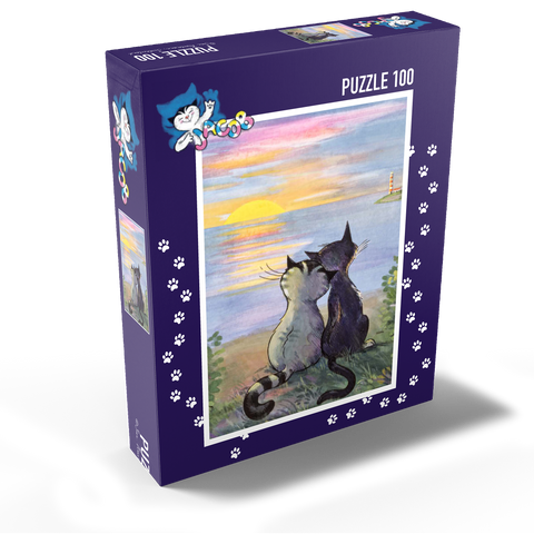 Kater Jacob - There is something in the air! 100 Jigsaw Puzzle box view1