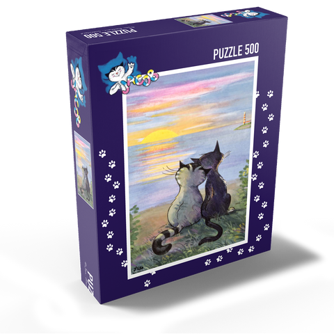 Kater Jacob - There is something in the air! 500 Jigsaw Puzzle box view1