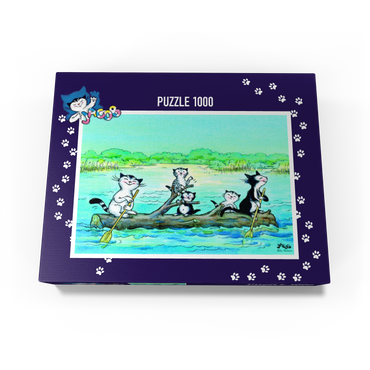 Jacob the cat - The adventure 1000 Jigsaw Puzzle box view1