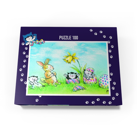 Kater Jacob - The Easter Bunny is here! 100 Jigsaw Puzzle box view1