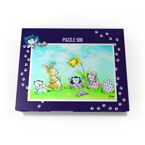 Kater Jacob - The Easter Bunny is here! 500 Jigsaw Puzzle box view1