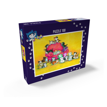 Jacob the cat - A big family 100 Jigsaw Puzzle box view1