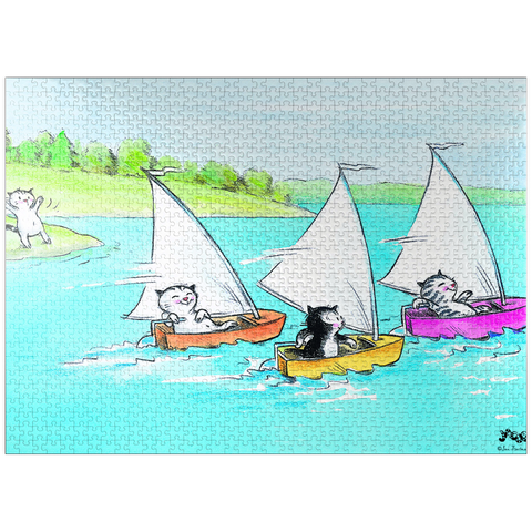 puzzleplate Hangover Jacob - With full sails! 1000 Jigsaw Puzzle