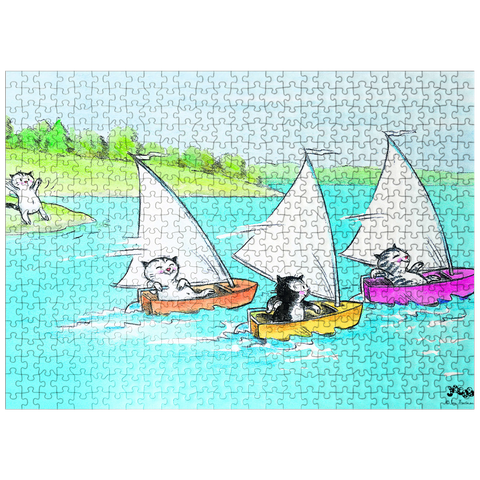 puzzleplate Hangover Jacob - With full sails! 500 Jigsaw Puzzle