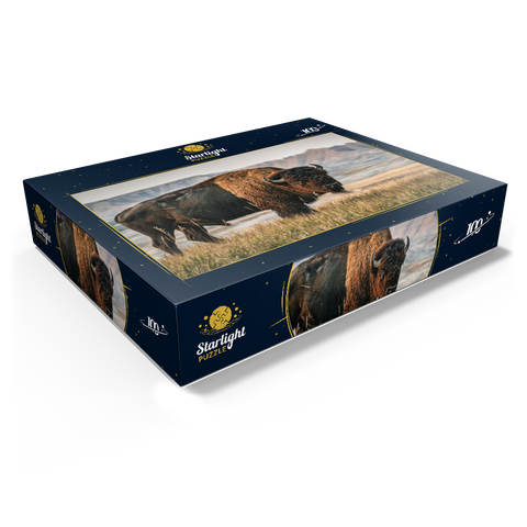 American Bison in South Dakota 100 Jigsaw Puzzle box view1