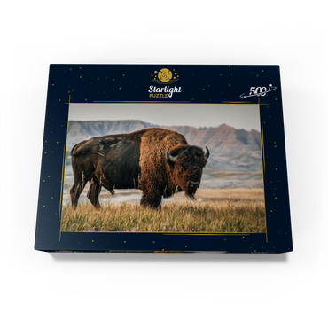 American Bison in South Dakota 500 Jigsaw Puzzle box view1