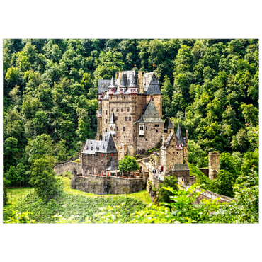 puzzleplate Eltz Castle, Wierschem, Rhineland-Palatinate, Germany 500 Jigsaw Puzzle