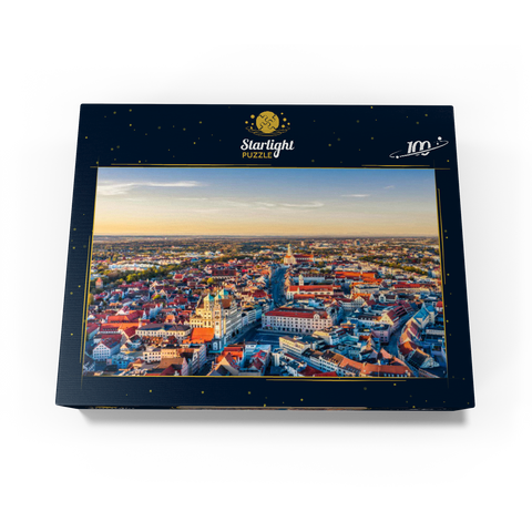 Augsburg city from above 100 Jigsaw Puzzle box view1
