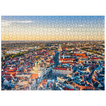 puzzleplate Augsburg city from above 500 Jigsaw Puzzle