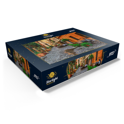 View of an old narrow street in Rome, Italy 1000 Jigsaw Puzzle box view1