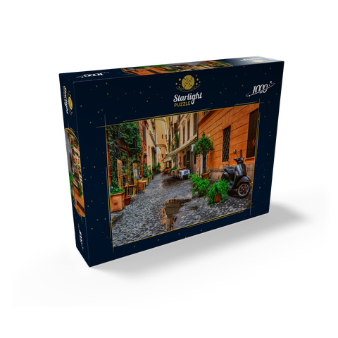 View of an old narrow street in Rome, Italy 1000 Jigsaw Puzzle box view1