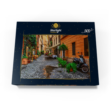 View of an old narrow street in Rome, Italy 500 Jigsaw Puzzle box view1