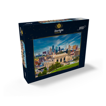 Skyline of Kansas City, Missouri, USA 1000 Jigsaw Puzzle box view1