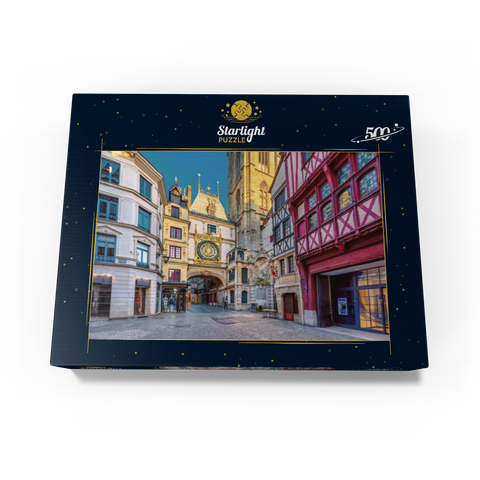 The Gros-Horloge (Great Clock), Rouen, Normandy, France 500 Jigsaw Puzzle box view1