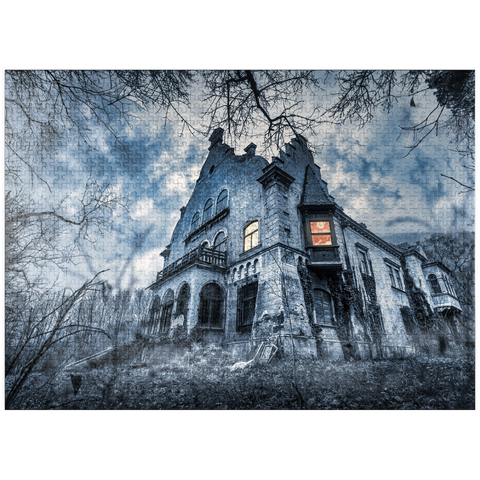 puzzleplate Lost Places - Old enchanted abandoned house 1000 Jigsaw Puzzle