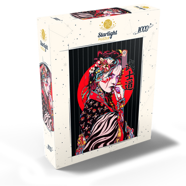 Geisha woman - Japan character 1000 Jigsaw Puzzle box view1