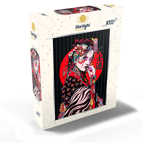 Geisha woman - Japan character 1000 Jigsaw Puzzle box view1