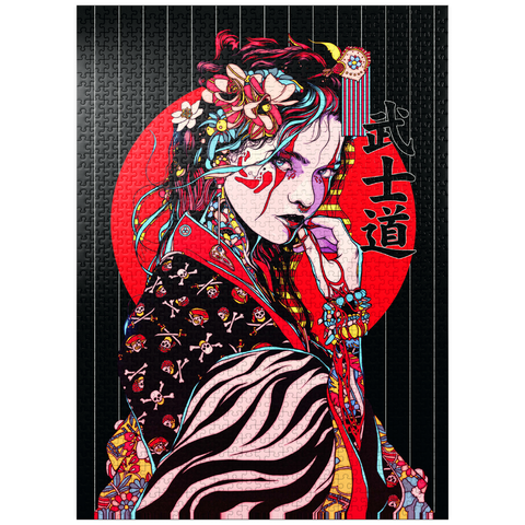 puzzleplate Geisha woman - Japan character 1000 Jigsaw Puzzle