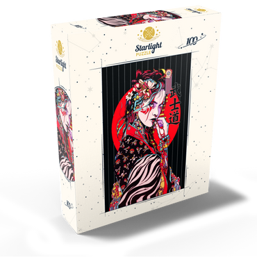 Geisha woman - Japan character 100 Jigsaw Puzzle box view1