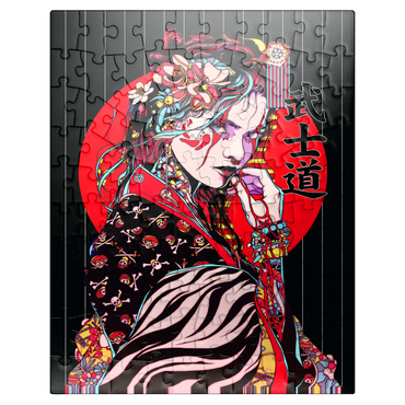 puzzleplate Geisha woman - Japan character 100 Jigsaw Puzzle