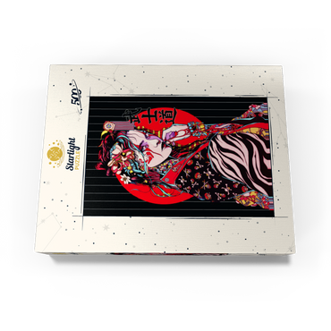 Geisha woman - Japan character 500 Jigsaw Puzzle box view1