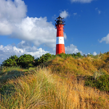 Hörnum lighthouse, Sylt island, Schleswig-Holstein, Germany 1000 Jigsaw Puzzle 3D Modell