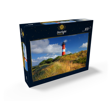 Hörnum lighthouse, Sylt island, Schleswig-Holstein, Germany 100 Jigsaw Puzzle box view1