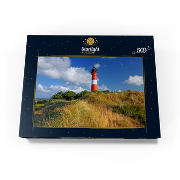 Hörnum lighthouse, Sylt island, Schleswig-Holstein, Germany 500 Jigsaw Puzzle box view1