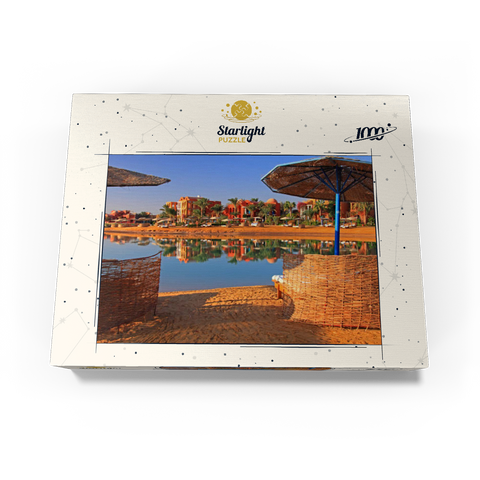Lagoon beach near Hurghada, Red Sea, Egypt 1000 Jigsaw Puzzle box view1