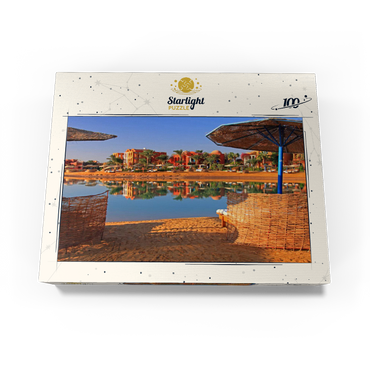 Lagoon beach near Hurghada, Red Sea, Egypt 100 Jigsaw Puzzle box view1