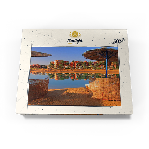 Lagoon beach near Hurghada, Red Sea, Egypt 500 Jigsaw Puzzle box view1