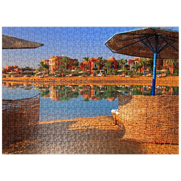 puzzleplate Lagoon beach near Hurghada, Red Sea, Egypt 500 Jigsaw Puzzle