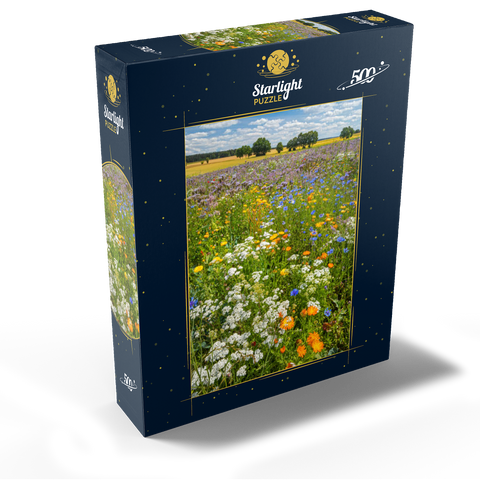 Summer flower meadow near Eichstätt 500 Jigsaw Puzzle box view1