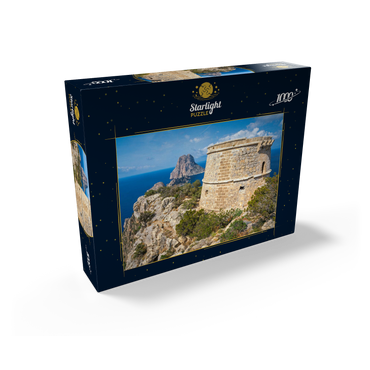 Torre de Savinar with view to the islands Es Vedranell and Es Vedra - Ibiza, 1000 Jigsaw Puzzle box view1