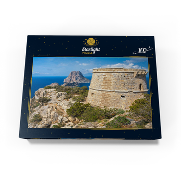 Torre de Savinar with view to the islands Es Vedranell and Es Vedra - Ibiza, 100 Jigsaw Puzzle box view1
