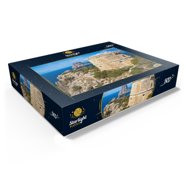 Torre de Savinar with view to the islands Es Vedranell and Es Vedra - Ibiza, 500 Jigsaw Puzzle box view1