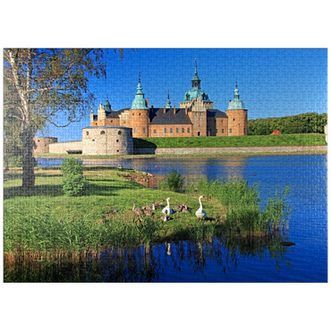 puzzleplate Kalmar Castle, Smaland, Sweden 1000 Jigsaw Puzzle