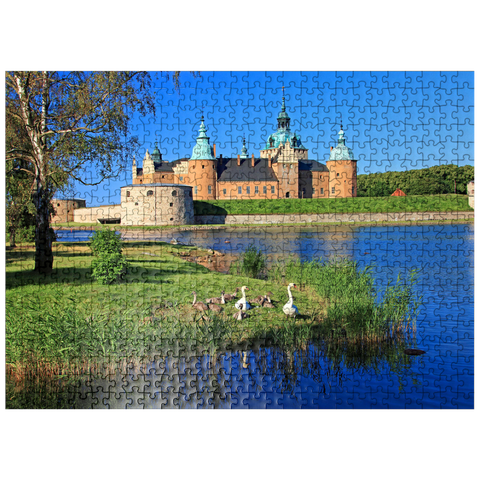 puzzleplate Kalmar Castle, Smaland, Sweden 500 Jigsaw Puzzle