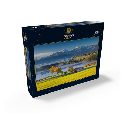 View over the Forggensee near Füssen 100 Jigsaw Puzzle box view1