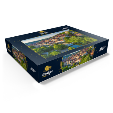 View of the old town on the Kocher 1000 Jigsaw Puzzle box view1