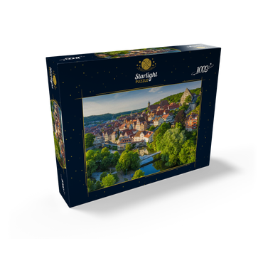 View of the old town on the Kocher 1000 Jigsaw Puzzle box view1