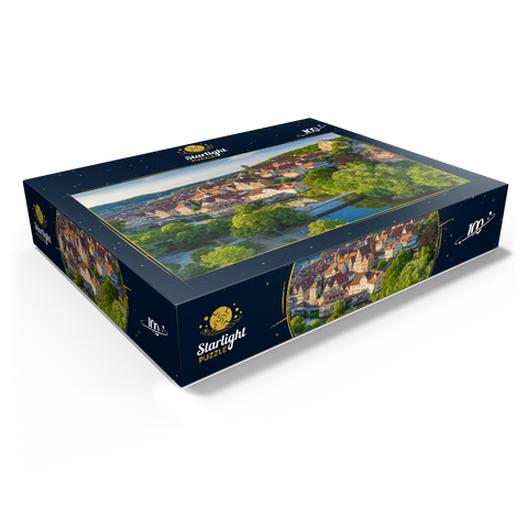View of the old town on the Kocher 100 Jigsaw Puzzle box view1