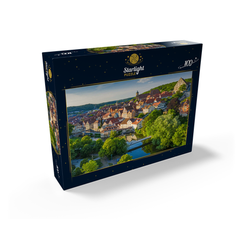 View of the old town on the Kocher 100 Jigsaw Puzzle box view1