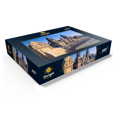 Cathedral at the Zocalo in the historic center of Mexico City 1000 Jigsaw Puzzle box view1