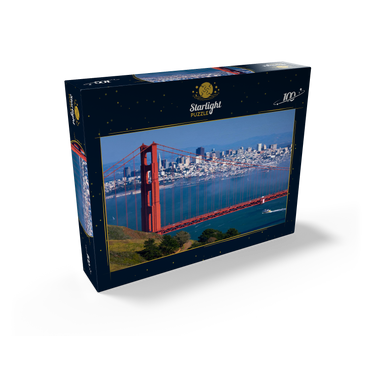 Golden Gate Bridge in front of San Francisco, California, USA 100 Jigsaw Puzzle box view1
