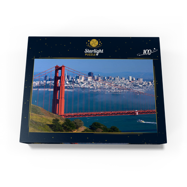 Golden Gate Bridge in front of San Francisco, California, USA 100 Jigsaw Puzzle box view1