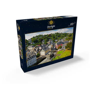 Old town with Protestant town church, Monschau 100 Jigsaw Puzzle box view1