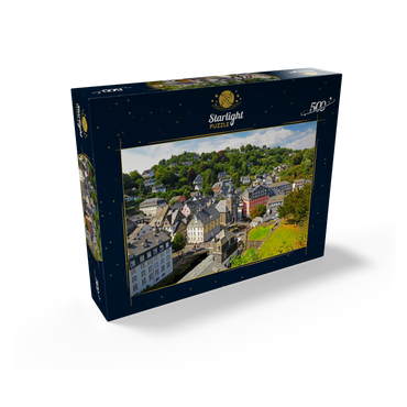 Old town with Protestant town church, Monschau 500 Jigsaw Puzzle box view1