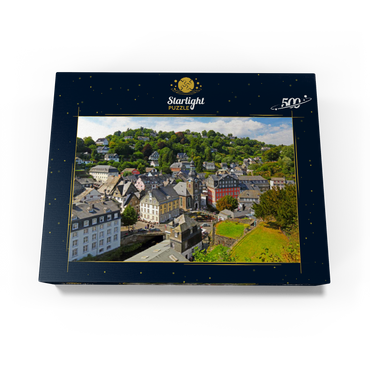 Old town with Protestant town church, Monschau 500 Jigsaw Puzzle box view1